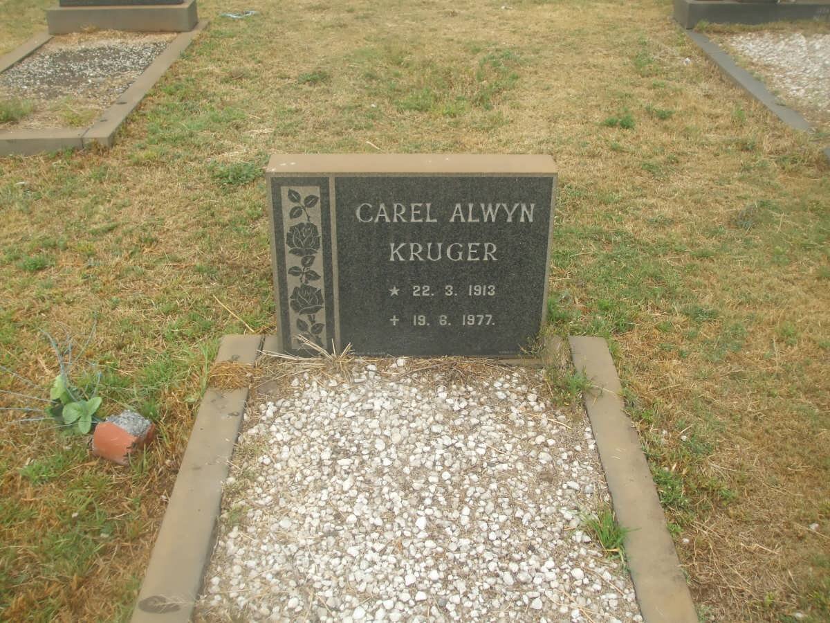 KRUGER Carel Alwyn 1913-1977