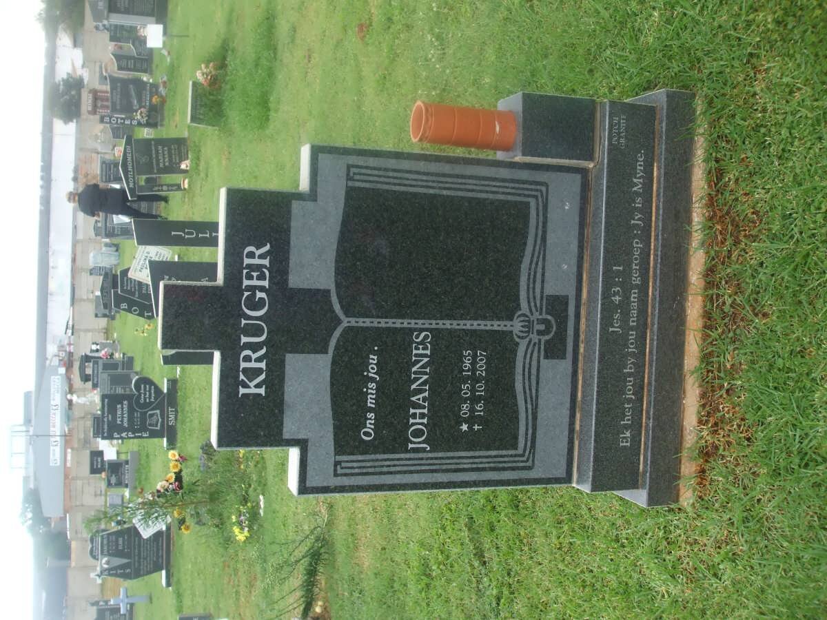 KRUGER Johannes 1965-2007