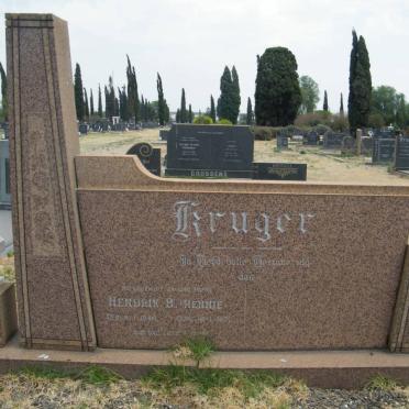 KRUGER Hendrik B. 1936-1970