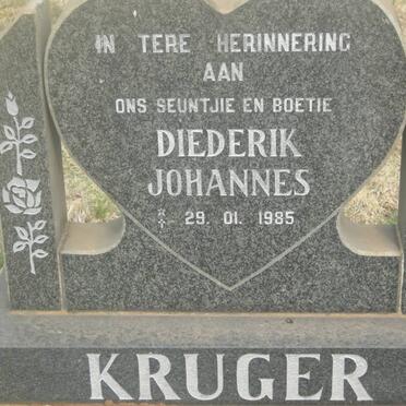 KRUGER Diederik Johannes 1985-1985
