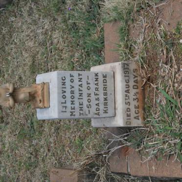 KIRKBRIDE ? 1917-1917