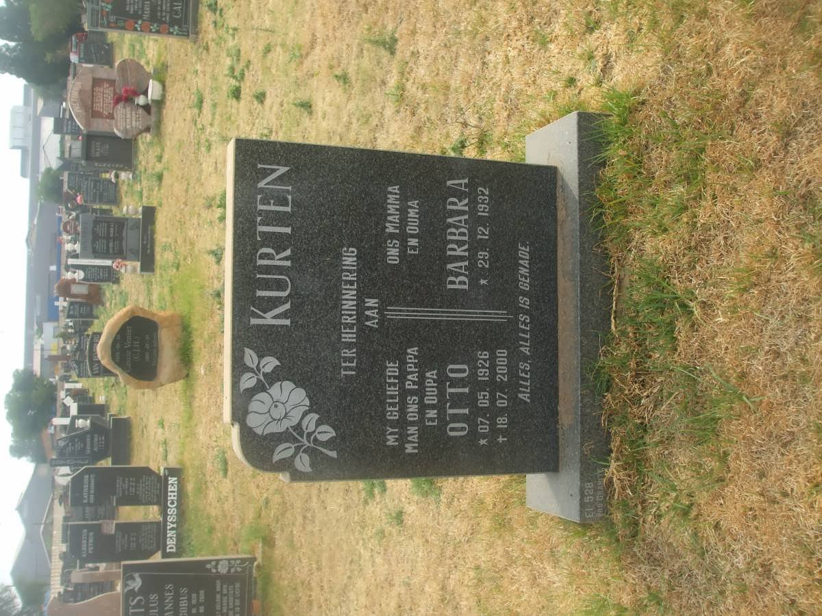 KURTEN William Otto Herman 1926-2000