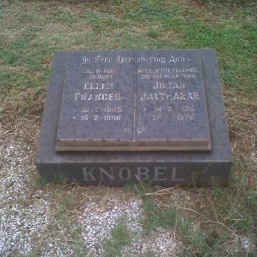 KNOBEL Johan Balthazar 1905-1976 &amp; Ellen Francis 1905-1996