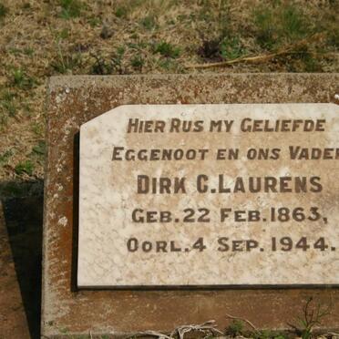 LAURENS Dirk C. 1863-1944