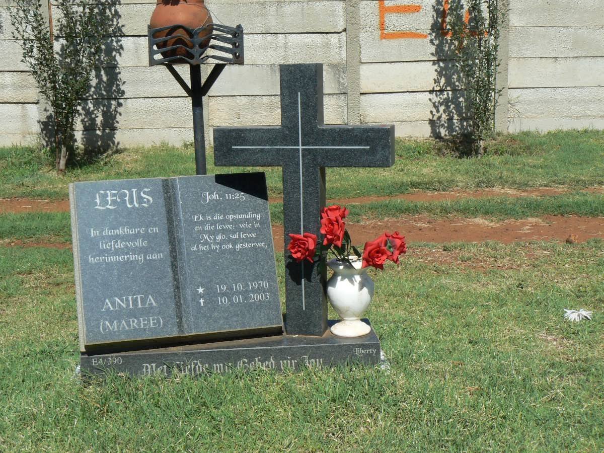 LEUS Anita nee MAREE 1970-2003