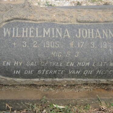 LELY Wilhelmina Johanna, van der 1905-1981