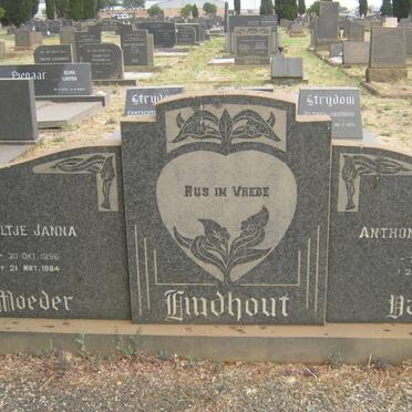 LINDHOUT Anthonie Johannis 1893 1975 &amp; Aaltje Janna 1896-1984