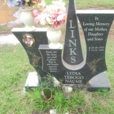 LINKS Lydia Tebogo Naume 1975-2009