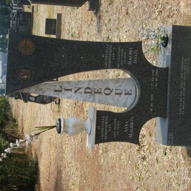 LINDEQUE Jeremia Jesaja 1927-1996 &amp; Anna Magrieta 1930-