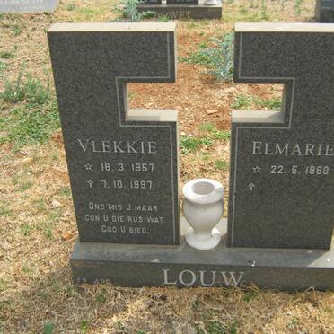 LOUW Vlekkie 1957-1997 &amp; Elmarie 1960-