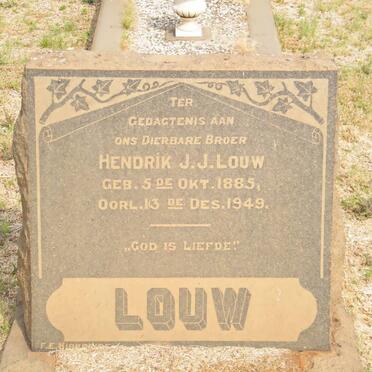 LOUW Hendrik J.J. 1885-1949
