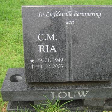 LOUW C.M. 1949-2003