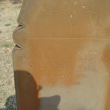 LOUW Thomas Arnoldus 1847-1911