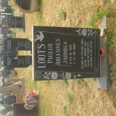 LOOTS Paulus Johannes Jacobus 1939-2000
