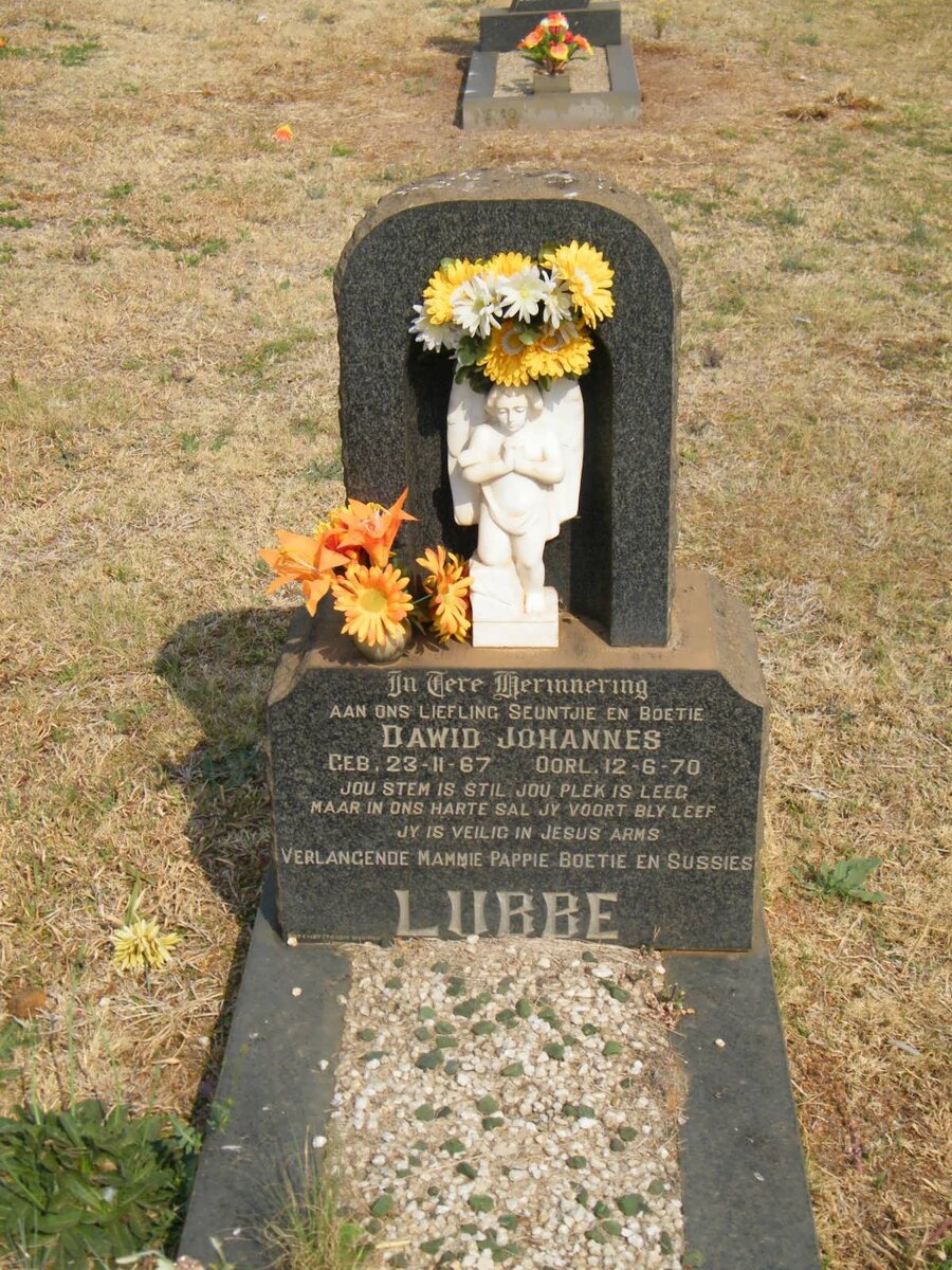 LUBBE Dawid Johannes 1967-1970
