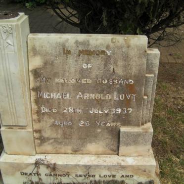 LUYT Michael Arnold -1937