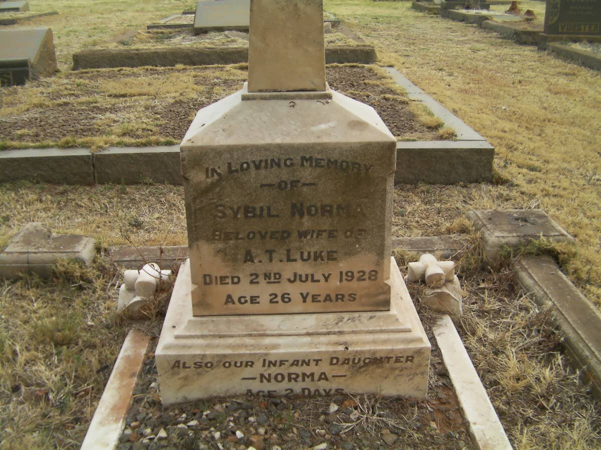 LUKE Sybil Norma -1928 :: LUKE Norma 1928-1928