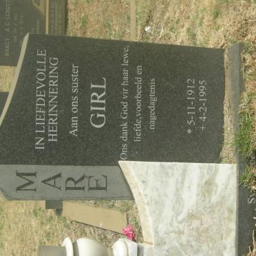 MARÉ Girl 1912-1995