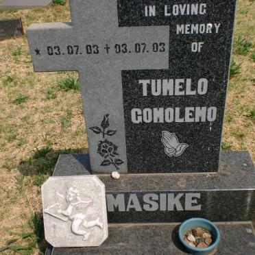 MASIKE Tumelo Gomolemo 2003-2003