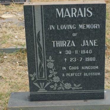 MARAIS Thirza Jane 1940-1980