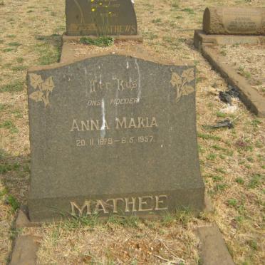 MATHEE Anna Maria 1878-1957
