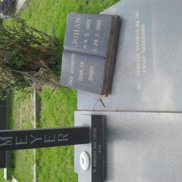 MEYER Johan 1969-1989