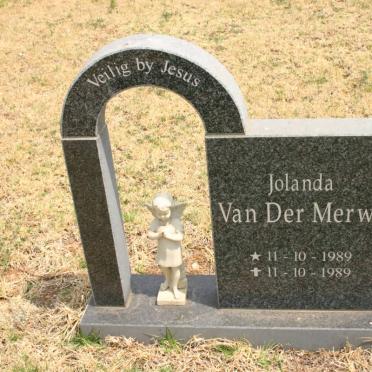 MERWE Jolanda, van der 1989-1989