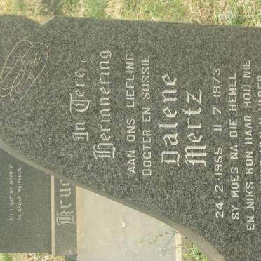 MERTZ Dalene 1955-1973