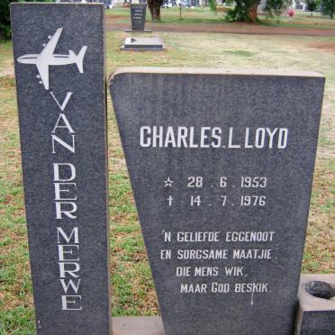 MERWE Charles Lloyd, van der 1953-1976
