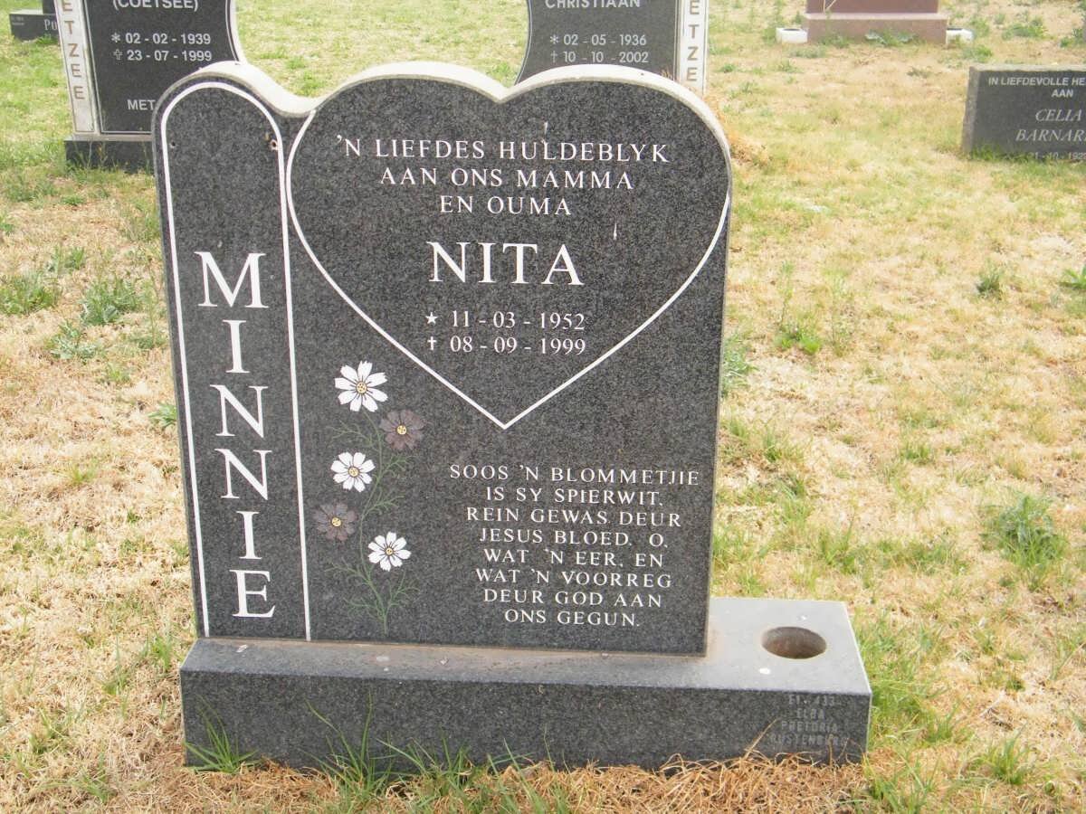 MINNIE Nita 1952-1999