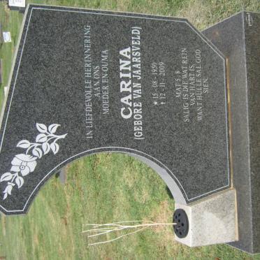 MINNAAR Carina nee VAN JAARSVELD 1950-2009