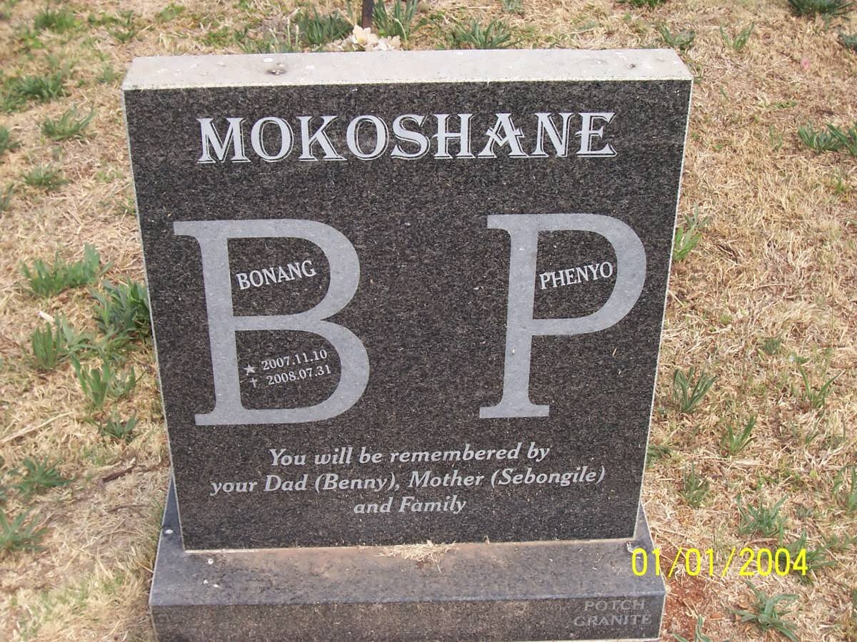 MOKOSHANE Bonang Phenyo 2007-2008