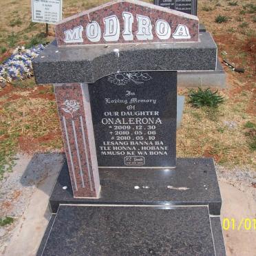 MODIROA Onalerona 2009-2010