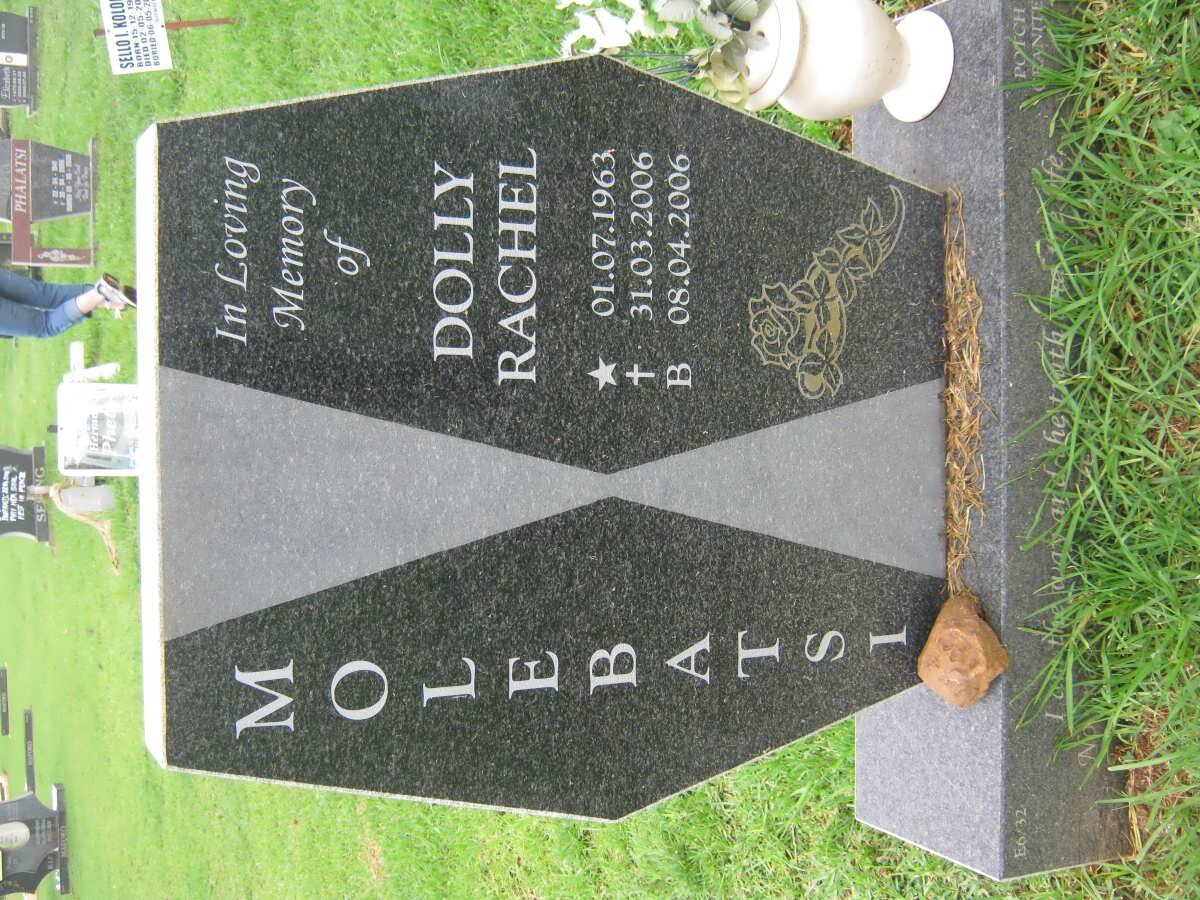 MOLEBATSI Dolly Rachel 1963-2006