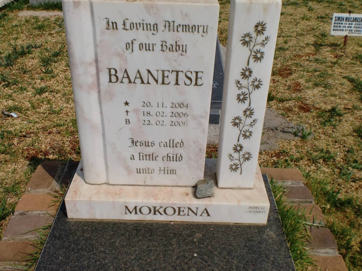 MOKOENA Baanetse 2004-2006