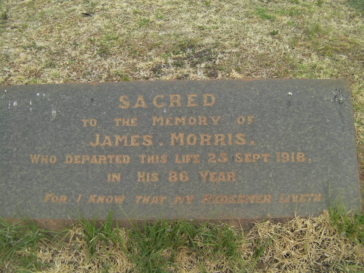 MORRIS James -1918