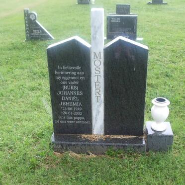 MOSTERT Johannes Daniël Jeremia 1949-2002