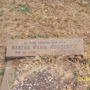 MOSTERT Martha Maria -1974
