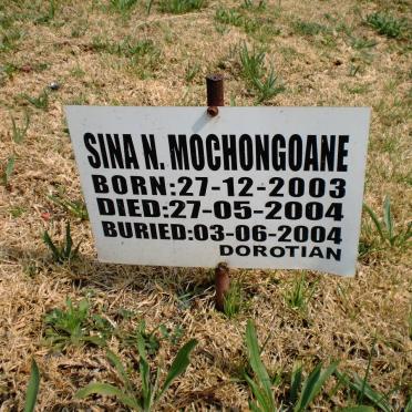 MOCHONGOANE Sina N. 2003-2004