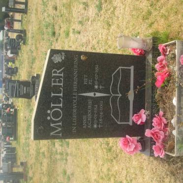 MOLLER Anna Catharina nee FOURIE 1954-2001