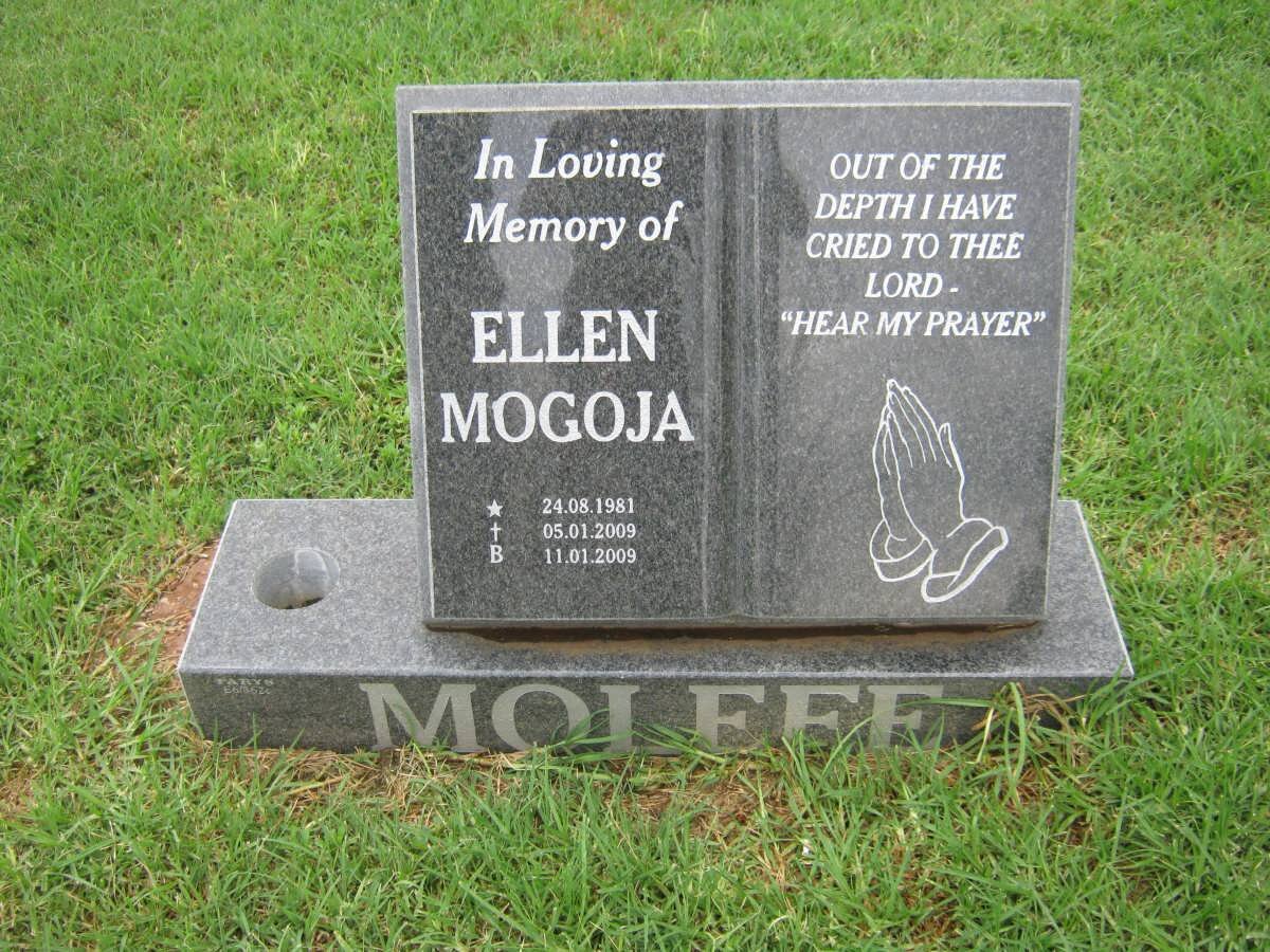MOLEFE Ellen Mogoja 1981-2009
