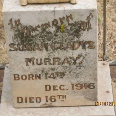 MURRAY Susan Gladys 1916-1916 