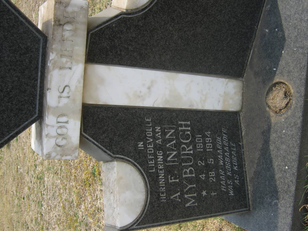 MYBURGH A.F. 1901-1994