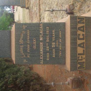 MCLAGAN Alexander -1913