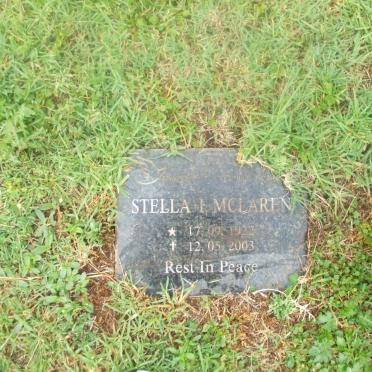 MCLAREN Stella I. 1922-2003