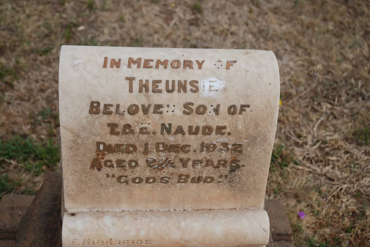 NAUDE Theunsie -1932
