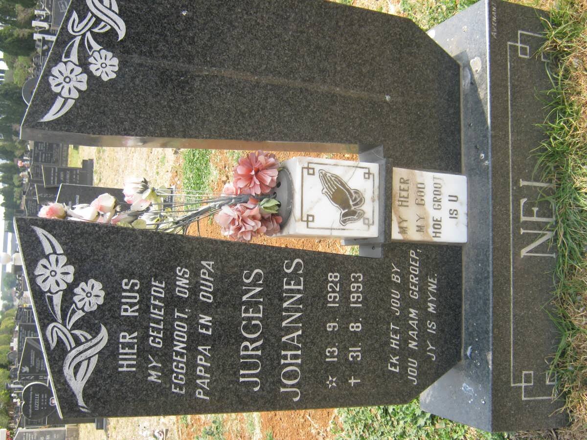 NEL Jurgens Johannes 1928-1993