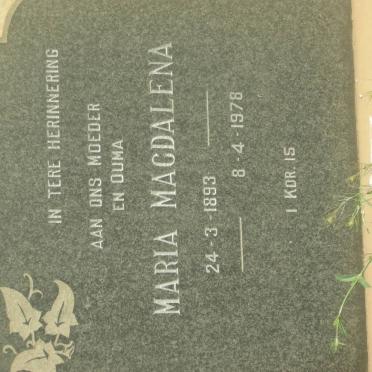 NEL Hendrik Frederik 1898-1969 &amp; Maria Magdalena 1893-1978