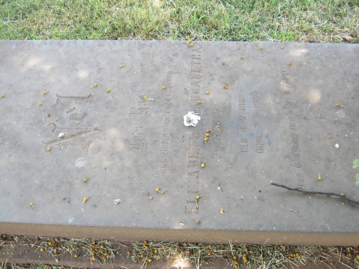 NEL Elizabeth Margaretha 1906-1969