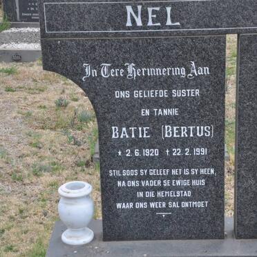 NEL Bertus 1920-1991